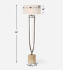 Uttermost Fork In The Road Floor Lamp