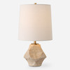 Uttermost Indent Travertine Accent Lamp