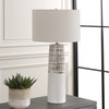 Uttermost Haven White Glaze Table Lamp
