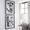Uttermost Winterland Abstract Prints, Set/2