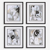 Uttermost Tangled Threads Abstract Framed Prints, S/4
