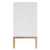 Uttermost Aiken White 2 Door Cabinet
