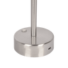 Elegance Rechargeable LED Table Lamp Brushed Nickel LED Touch Switch