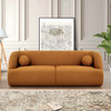Anna French Boucle Sofa - Orange