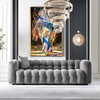 Eden Modern Tufted Chesterfield Boucle Fabric Sofa - Grey