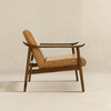 Brandon  Antique Tan Leather Lounge Chair