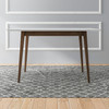 Mary Modern Style Solid Wood Rectangular Dining Kitchen Table 47" - White