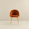 Marion Mid Century Modern Dining Chair (Set Of 2) - Orange