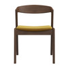 Dakota Dark Yellow Velvet Dining Chair (Set Of 2) Dakota Dark Yellow Velvet Dining Chair (Set Of 2)