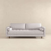 Anthony Light Grey Pillow Back Fabric Sofa Anthony Light Grey Pillow Back Fabric Sofa