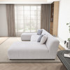 Audrey Cream Chenille U Shape Corner Sofa