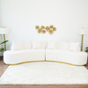 Otero Ivory Boucle Sofa Otero Ivory Boucle Sofa