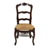 Ariane French Patisserie Ladderback Brown Side Chair