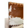Austin Leather & Linen Hide Back Side Chair