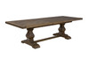 Sandbridge Reclaimed Wood Extension Dining Table - 87'-106"