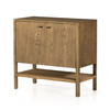 Zuma Small Cabinet 36" - Dune Ash Veneer