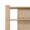 Edmund Bookcase 62" - Smoked Pine