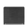 Millie Nightstand 32" - Drifted Matte Black Veneer
