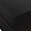 Millie Nightstand 32" - Drifted Matte Black Veneer