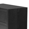 Millie Nightstand 32" - Drifted Matte Black Veneer