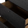 Millie Nightstand 32" - Drifted Matte Black Veneer
