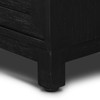 Millie Nightstand 32" - Drifted Matte Black Veneer