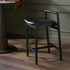 Baden Bar + Counter Stool 19" - Sonoma Black