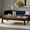 Arturo Coffee Table 65" - Natural Walnut Veneer