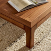 Arturo Coffee Table 65" - Natural Walnut Veneer