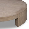 Sheffield Coffee Table 48" - Warm Natural Flat Oak Veneer