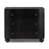 Tiago Nightstand 32" - Distressed Black