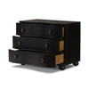 Tiago Nightstand 32" - Distressed Black