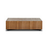 Hudson Large Square Coffee Table 55" - Natural Yukas