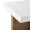 Bellamy End Table 22" - White Carrara Marble