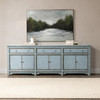 Amherst 104" Reclaimed Pine 3-Drawer 6-Door Cabinet-Blue Amherst 104" Reclaimed Pine 3-Drawer 6-Door Cabinet-Blue