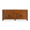 Amherst Reclaimed Wood 4-Drawer 4-Door Cabinet -Antique Blue 87"