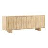 Wisteria Road 86.6" Light Natural Oak Wood Sideboard