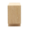 Wisteria Road 86.6" Light Natural Oak Wood Sideboard
