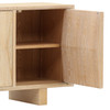 Wisteria Road 86.6" Light Natural Oak Wood Sideboard