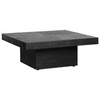 Caspian 40" Black Mango Coffee Table Caspian 40" Black Mango Coffee Table