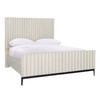 Alanza Bed Queen in Light Grey
