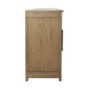 Oskar Rubberwood with Natural Oak Veneer Sideboard Oskar Rubberwood with Natural Oak Veneer Sideboard