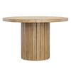 Bertinelli 48" Rubberwood Dining Table In Natural Oak