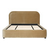 Champert Bed Queen Camel Champert Bed Queen Camel