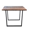 Fidelis Acacia and Iron Dining Table