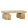 Zepli Light Natural Mango Wood Coffee Table