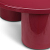 Eclat - Sofia Enamel Coffee Table - Plum