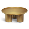 Eclat - Sofia Industrial Coffee Table - Industrial Brass