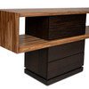 IE Series - Mensa - Console - Smoked Eucalyptus Top - Redgum Base