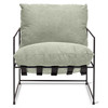 Metro - Trent Accent Chair - Washed Forest Upholstery